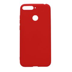Θήκη σιλικόνης TPU Ultra Slim 0.3mm soft mat για Huawei Y6 Prime 2018 - κόκκινο
