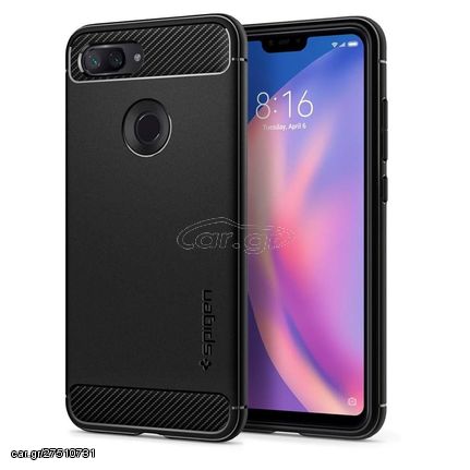 Θήκη Spigen Rugged Armor για Xiaomi Mi 8 Lite (S27CS25598) - μαύρο