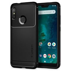 Θήκη Spigen Rugged Armor για Xiaomi Mi A2 Lite/Redmi 6 Pro (S28CS25599)  - μαύρη