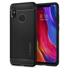 Θήκη Spigen Rugged Armor για Xiaomi Mi 8 (S11CS23359)  - μαύρη