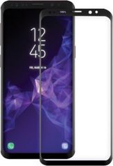 5D Tempered Glass Full Cover & Full Glue για Samsung Galaxy S9 (Ιδανικό για να τοποθετείται μαζί με θήκη) - μαύρο