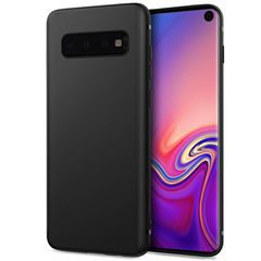 Θήκη σιλικόνης TPU Ultra Slim 0.3mm soft mat για Samsung S10 - μαύρο