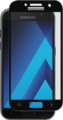 Tempered Glass Full Cover για Samsung A3 2017 - μαύρο