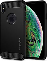 Θήκη Spigen Rugged Armor (065CS25125) για iPhone XS Max - μαύρο