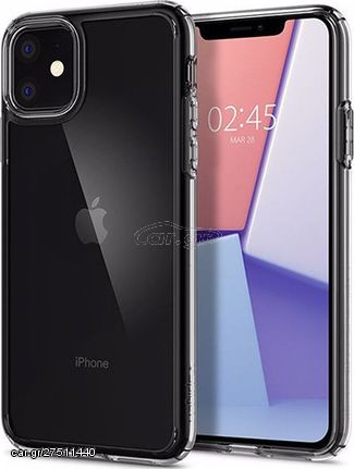 Θήκη Spigen Ultra Hybrid για iPhone 11 - Διάφανο