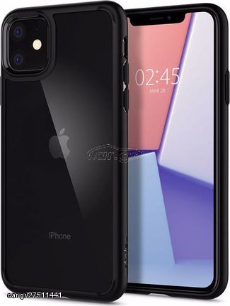 Θήκη Spigen Ultra Hybrid για iPhone 11 (076CS27186) - μαύρο