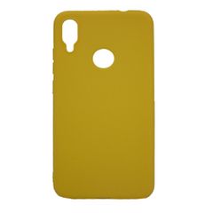 Θήκη σιλικόνης TPU Ultra Slim 0.3mm soft mat για Xiaomi Redmi Note 7 / 7 Pro - κίτρινο
