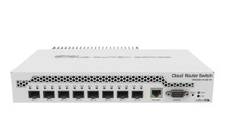 MikroTik CRS309-1G-8S+IN, Dual Core 800MHz, 512MB, 8xSFP+, 1xGigabit, PoE in 802.3af/at, L5