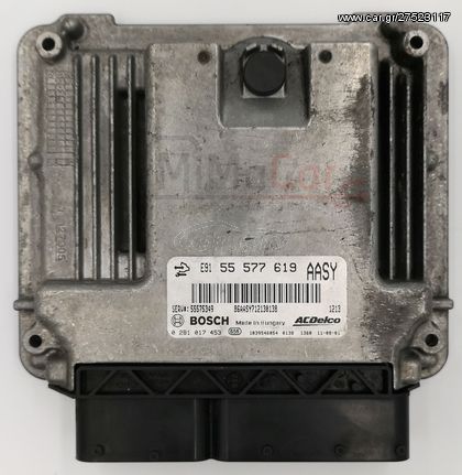 ECU OPEL INSIGNIA 2.0 CDTI 0281017453 - 55577619 AASY