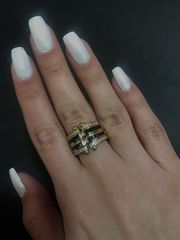 Δαχτυλιδια 18k με Ζαφειρια-thumb-6