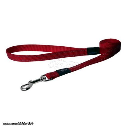 Οδηγός Rogz Utility Snake Medium  Red Reflective 1.4m/1.6cm