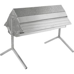 Γαλβανιζέ Μεταλλική Ταΐστρα Αμνοεριφίων Copele με Καπάκι Χωρητικότητα:55Kg, Διαστάσεων:108x80cm