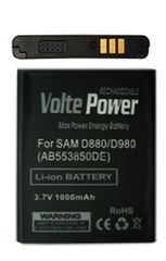 ΜΠΑΤΑΡΙΑ SAMSUNG D880 1000mAh Li-ion VoltePower