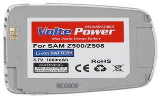 ΜΠΑΤΑΡΙΑ SAMSUNG Z500 SILVER 1000mAh Li-ion VoltePower