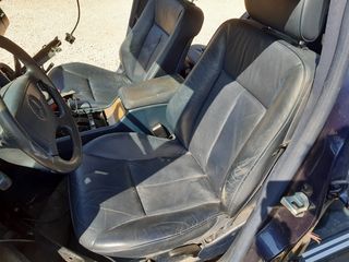 Δερματινο Σαλονι Μπλε Σκουρο Με Πανελ Πορτας W210 E200 Avangarde 96-02