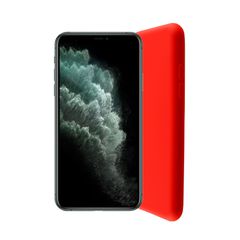 LIME ΘΗΚΗ IPHONE 11 PRO MAX 2019 6.5" VELVET TPU 4 SIDE RED
