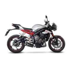 Leovince Tελικό Εξάτμισης LV One Evo Carbon  Triumph STREET TRIPLE 765 S/SA2/R/R LRH/RS 2017 - 2019 