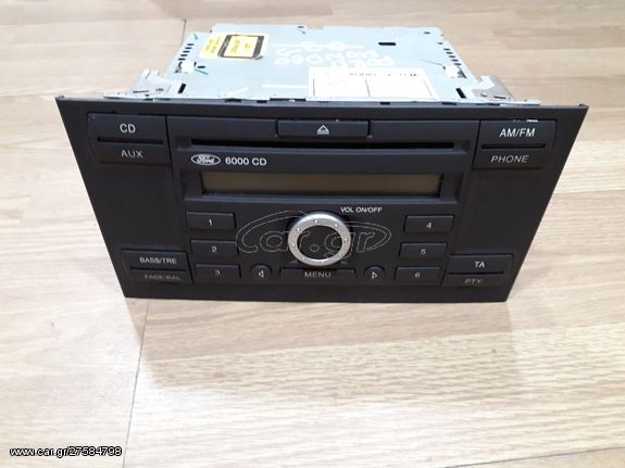 FORD MONDEO 2002-2007 ΡΑΔΙΟ CD 3S7T-18C815-AC ΓΝΗΣΙΟ ΜΕΤΑΧ/ΝΟ ΜΕ ΚΩΔΙΚΟ 