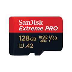 Sandisk Extreme Pro microSDXC 128GB Class 10 U3 V30 A2