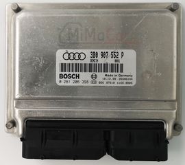 ECU AUDI A6 C5 (4B2) 2.4 BOSCH 0261206398 - 3B0907552 P