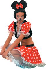 Αποκριάτικη Στολή Ποντικίνα Φούστα