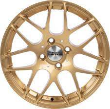 INTER ACTION SPORT 6X15'' 4X100 (GLOSS BLACK/POLISHED- ANTHRACITE- GOLD)