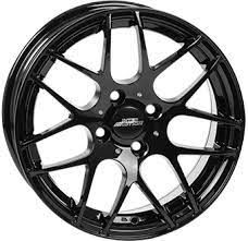 INTER ACTION SPORT 6X15'' 4X100 (GLOSS BLACK/POLISHED- ANTHRACITE- GOLD)-thumb-1