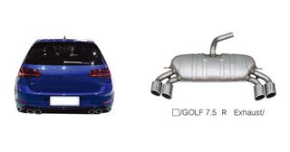 ΕΞΑΤΜΙΣΗ VW GOLF 7.5 R DESIGN ΕΤΟΙΜΟΠΑΡΑΔΟΤΑ