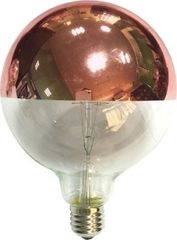 ΛΑΜΠΑ LED E27 ROSE GOLD DIM -GLOBE1256WWDIMG