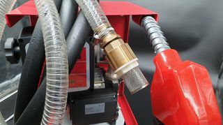 ΚΙΤ ΑΝΤΛΙΑ ΠΕΤΡΕΛΑΙΟΥ 0,5HP 220V ΣΕ ΒΑΣΗ ΜΕ  ΗΛΕΚΤΡΟΝΙΚΟ ΜΕΤΡΗΤΗ ΜΑΝΙΚΑ ΚΑΙ ΛΑΣΤΙΧΟ 4M-thumb-4