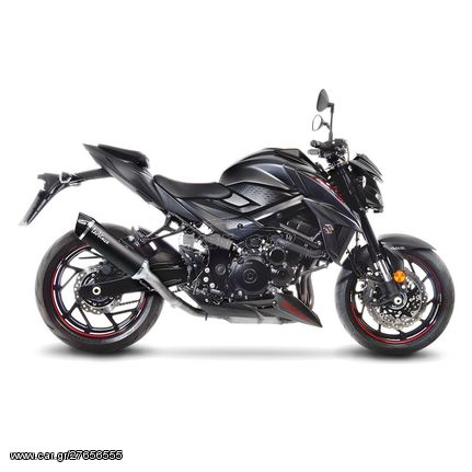 Leovince Εξάτμιση Τελικό Lv One Evo Black S.Steel/Carbon End SUZUKI GSX-S 750/Z ABS 2017 - 2020