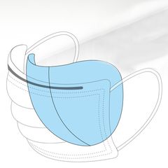 5 Μάσκες + 15 Φίλτρα Αυτοκόλλητα Προστασίας 1 Χρήσης Ιατρικού Τύπου 3 Στρωμάτων με λάστιχο αυτιών-thumb-14