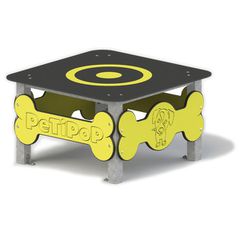 Πάρκο Κοινωνικοποίησης & Άσκησης Copele - Τραπέζι, Διαστάσεις: 90X90X52 H cm