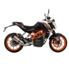 Leovince Εξάτμιση Τελικό Lv One Evo S.Steel/Carbon End KTM Duke 390 2013 - 2016