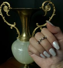 Δαχτυλιδι 18k με Ζαφειρια-thumb-3