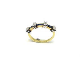 Δαχτυλιδι 18k με Ζαφειρια-thumb-16