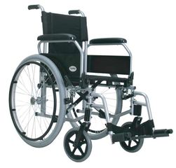 Αναπηρικό αμαξίδιο Budget από κράματα αλουμινίου 43.5 εκ.