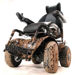Ηλεκτροκίνητο αναπηρικό αμαξίδιο Extreme X8 - καθαροαιμο 4X4 Μαύρο
