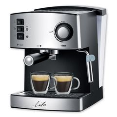 Αυτόματη Καφετιέρα Espresso - Cappuccino Mηχανή Καφέ 15bar 850W Life ESP-100