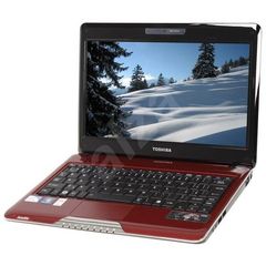 Toshiba Satellite t110-10z red carbon look