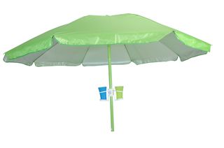 Ομπρέλα Θαλάσσης 2m Με Ηλιοπροστασία PVC Θήκη EPAM 03.ULA-1503 - Πράσινη