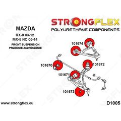 MAZDA RX8/MX-5 NC STRONGFLEX ΣΙΝΕΜΠΛΟΚ ΠΟΛΥΟΥΡΕΘΑΝΗΣ 101672A: Front lower arm rear bush SPORT KB STORE-thumb-1