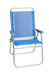 Καρέκλα Παραλίας Αλουμινίου Πτυσσόμενη Μπλε 52x56x91υψ EPAM 03.CH-160-DB