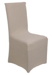 Κάλυμμα Καρέκλας Με Βολάν Ελαστικό Μπεζ Elegant Viopros