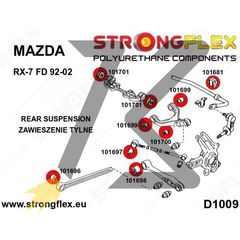 MAZDA RX8/RX-7 FD STRONGFLEX ΣΙΝΕΜΠΛΟΚ ΠΟΛΥΟΥΡΕΘΑΝΗΣ  101681A: Rear anti roll bar bush SPORT kb store-thumb-1