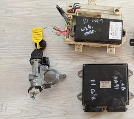 Σετ ECU - immo kit από Mitsubishi Colt CZC (cabrio) 2006-2012, μοτέρ 4A91 (135.950), 1.5lt 110PS. Υπάρχουν και όλοι οι αφαλοί πορτών