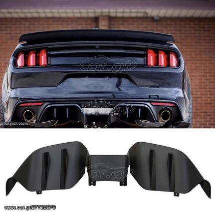 ΠΙΣΩ ΣΠΟΙΛΕΡ FORD Mustang Mk6 VI Sixth Generation (2015-2017) RTR Design Matte Black