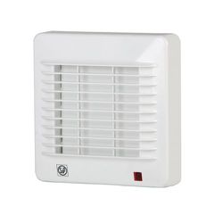 Εξαεριστήρας τζαμιού τοίχου S EDM 100 CH 13W Φ98 αξονικού τύπου με αυτόματες ηλεκτρονικές περσίδες και ρυθμιζόμενο υγροστάτη 60-90%