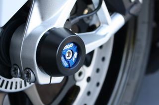 Mανιτάρια Άξονα Μπροστά Τροχού BMW S 1000 RR (2019-22) με χρωματιστές τάπες GSG-Mototechnik
