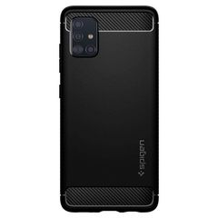 Θήκη Spigen Rugged Armor για Samsung A71(ACS00565)  - μαύρη